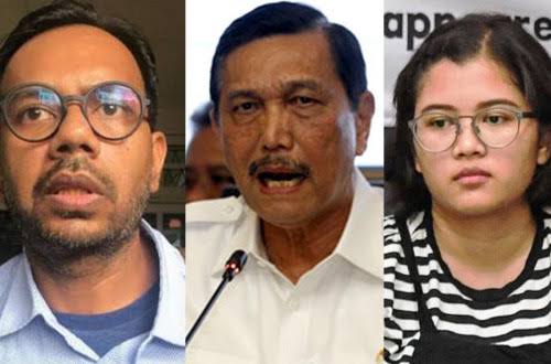 DUA AKTIVIS DAN LUHUT