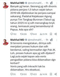 Xmohmahfudmd Kabarindo24jam.com