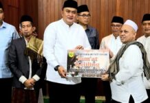 Tingkatkan Fasilitas Ibadah, Bupati Rudy Alirkan Rp 100 Juta ke Masjid Besar di 40 Kecamatan