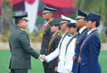 Panglima Agus Subiyanto Lantik 260 Perwira Karir Program Khusus Tentara Nasional Indonesia