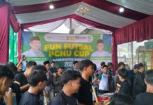 Hari Lahir ke-100, PCNU Kabupaten Bogor Gelar Fun Futsal dan Ziarah Makam