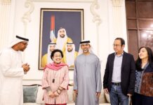 Megawati Berbincang Hangat dengan Menteri Energy UEA dan Dubes Abdulla