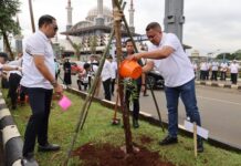 Pakansari Dihijaukan Kembali, Bupati Bogor Pimpin Aksi Penanaman 1000 Pohon