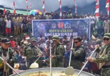 Kogabwilhan III Hadirkan Dapur Rakyat dan Layanan Kesehatan Gratis di Tinibil – Papua