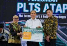 PLTS Atap Mall Botani dan Hotel Santika Terbangun, Wali Kota Bogor Optimis Wujudkan Kota Hijau